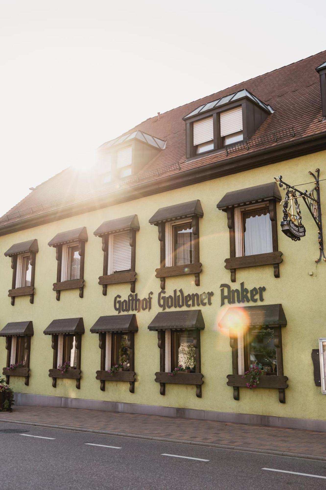 Landgasthof Zum Goldenen Anker Eggenstein-Leopoldshafen Luaran gambar